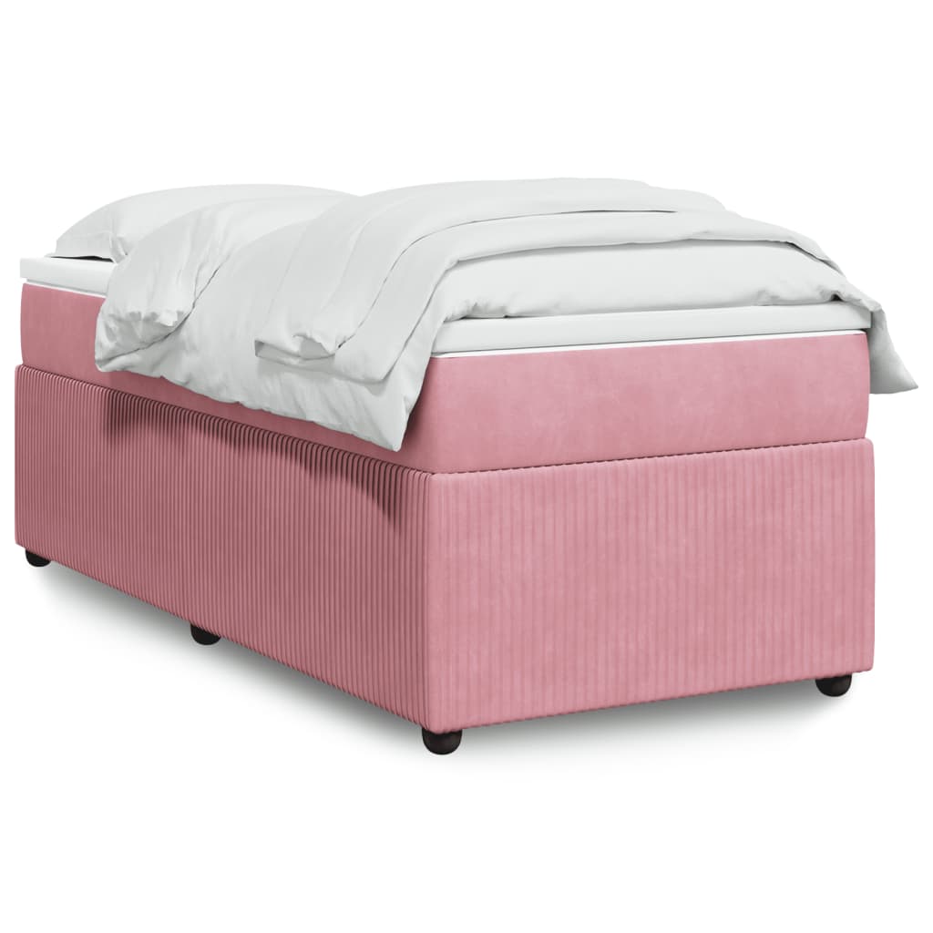 Boxspring Met Matras Fluweel