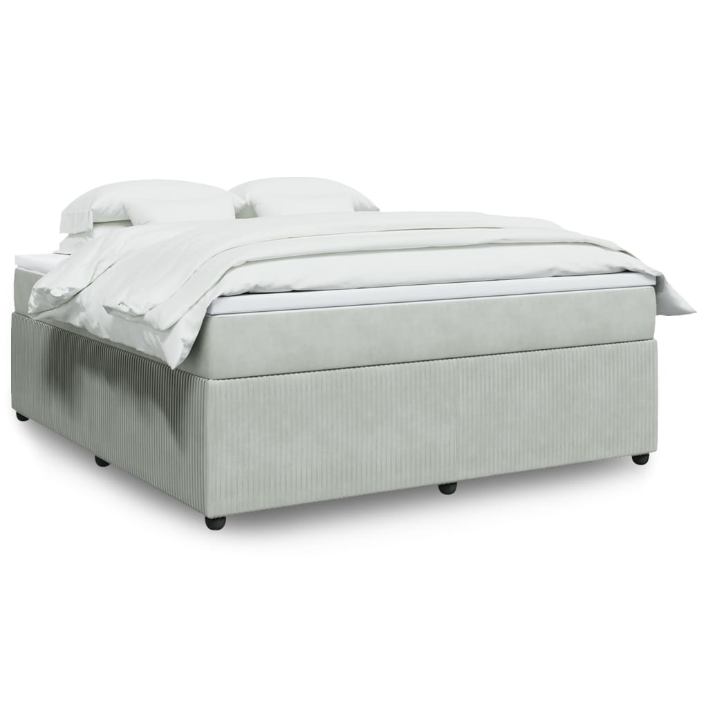 Boxspring Met Matras Fluweel