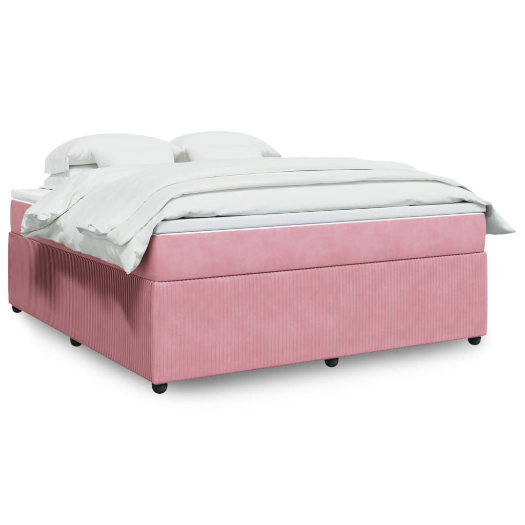 Boxspring Met Matras Fluweel