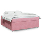 Boxspring Met Matras Fluweel