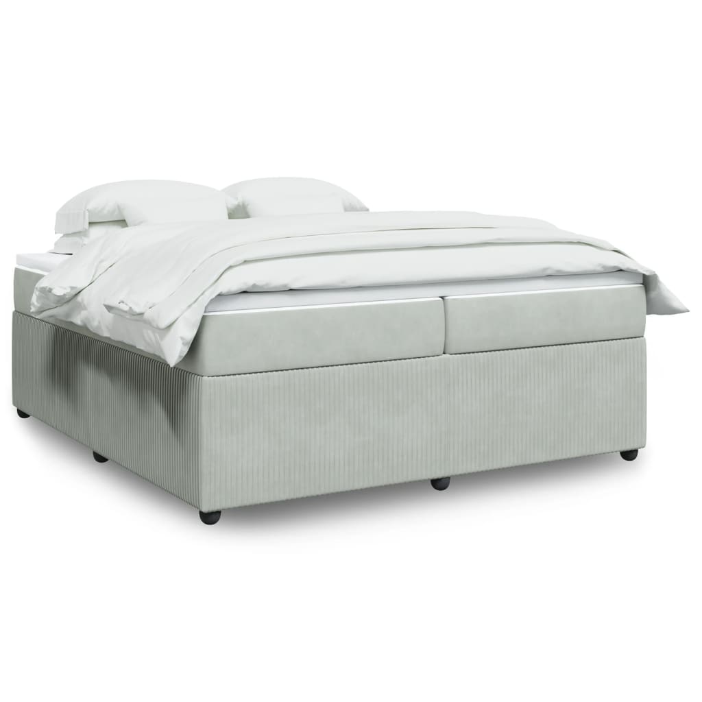 Boxspring Met Matras Fluweel