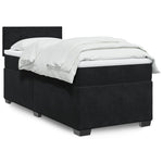 Boxspring Met Matras Fluweel