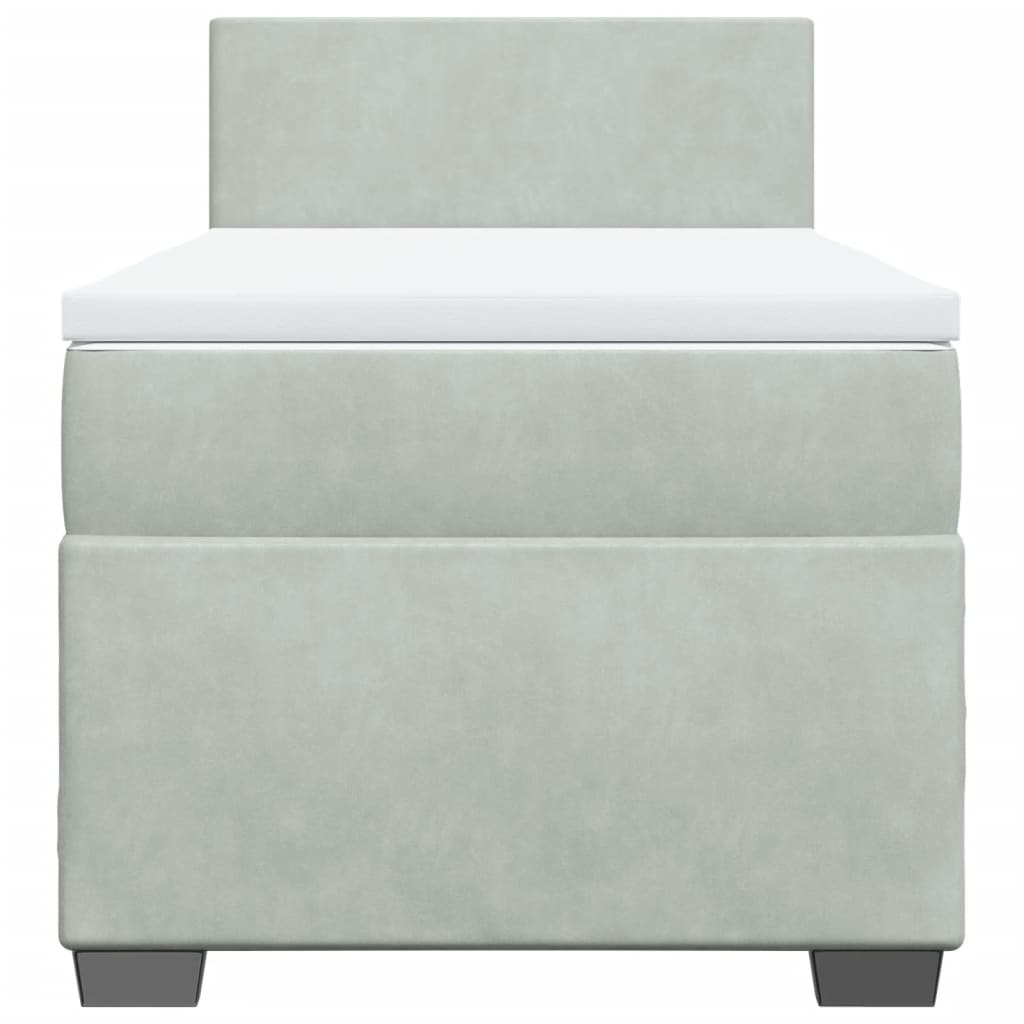 Boxspring Met Matras Fluweel