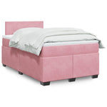 Boxspring Met Matras Fluweel