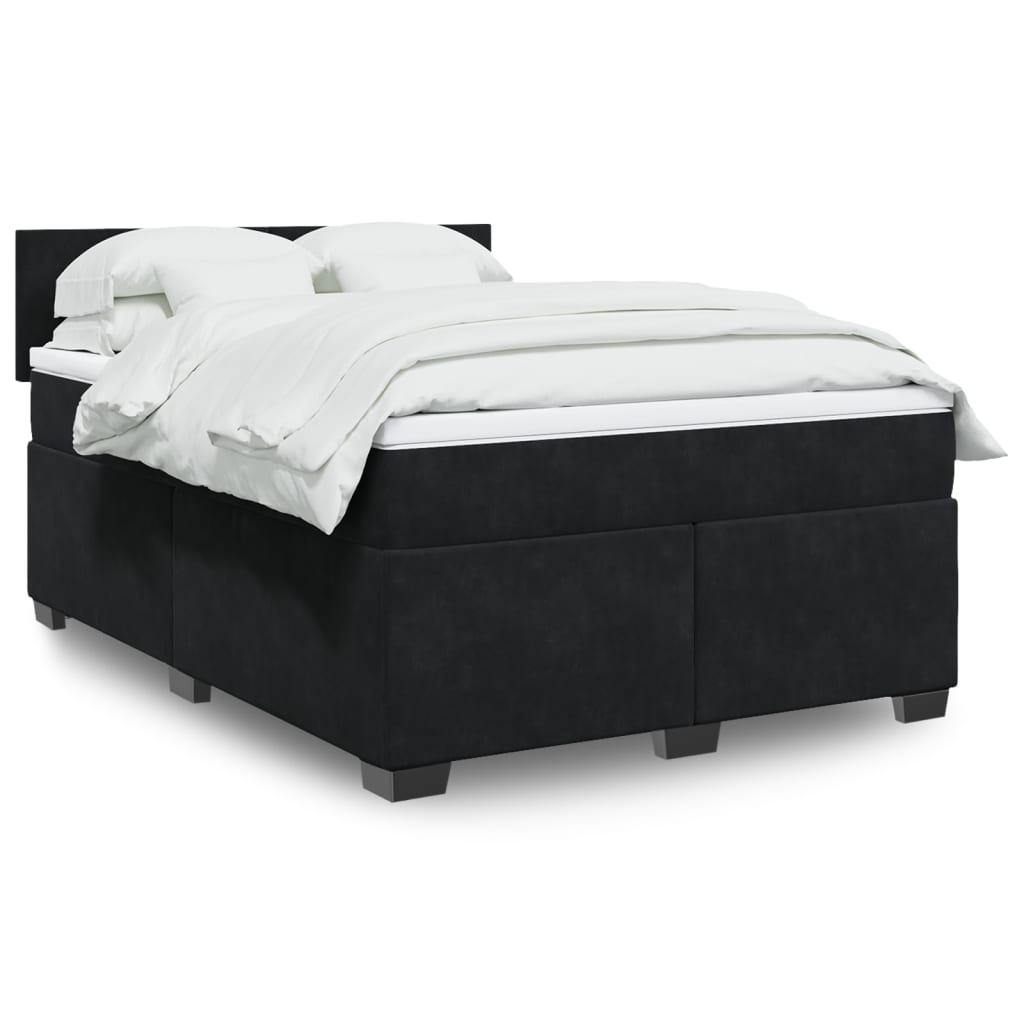 Boxspring Met Matras Fluweel