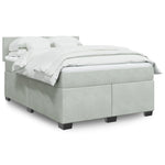 Boxspring Met Matras Fluweel