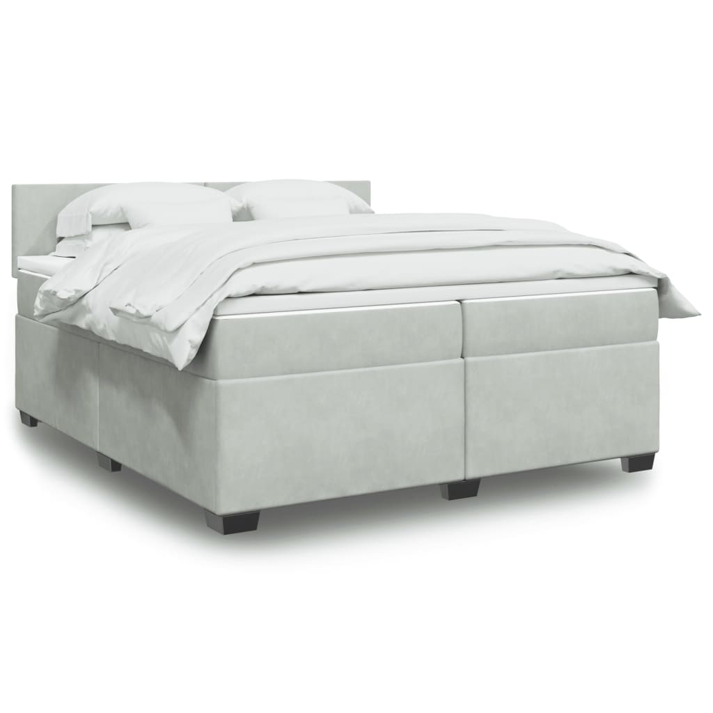 Boxspring Met Matras Fluweel