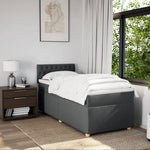 Boxspring Met Matras Stof Single
