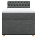 Boxspring Met Matras Stof Single