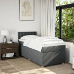 Boxspring Met Matras Stof Single