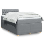 Boxspring Met Matras Stof Kleurig