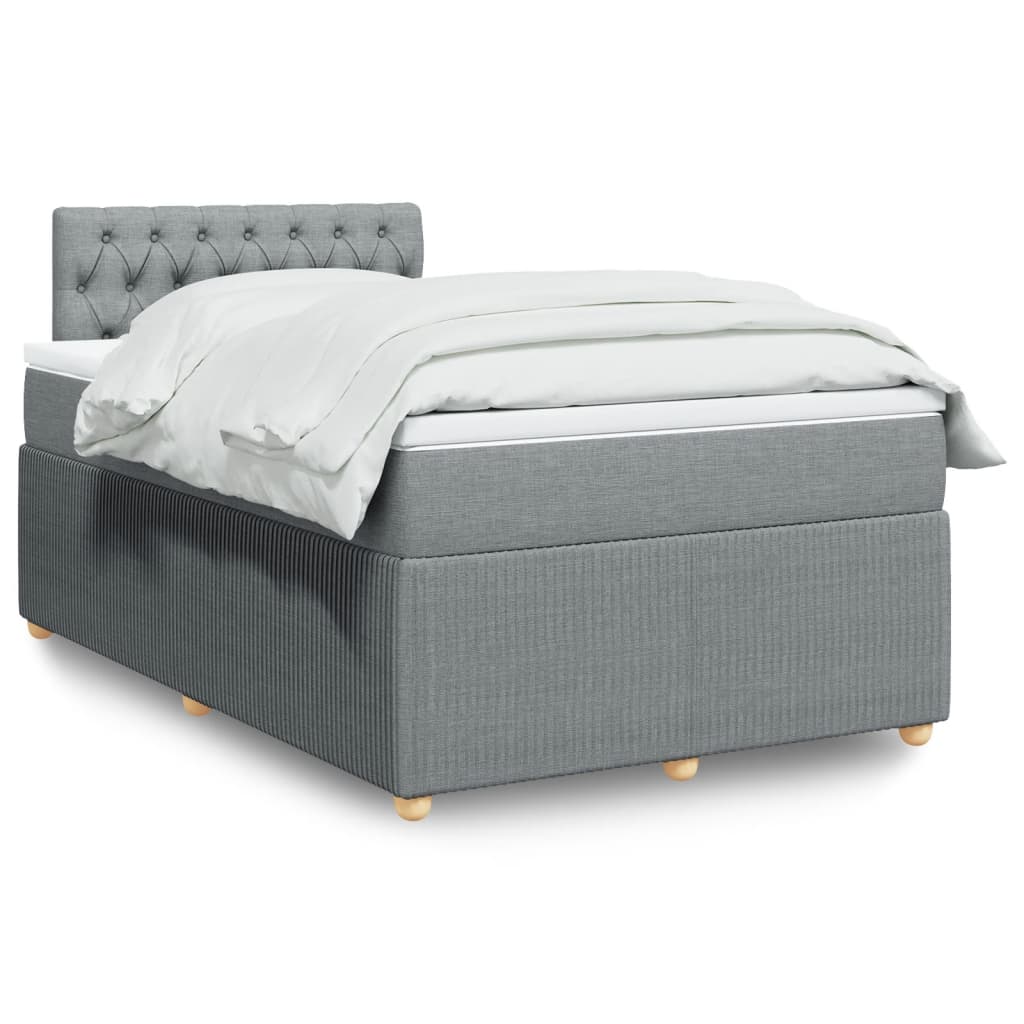 Boxspring Met Matras Stof Kleurig