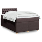 Boxspring Met Matras Stof Kleurig