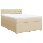 Boxspring Met Matras Stof Kleurig