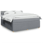 Boxspring Met Matras Stof Kleurig
