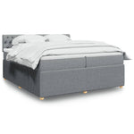 Boxspring Met Matras Stof Kleurig