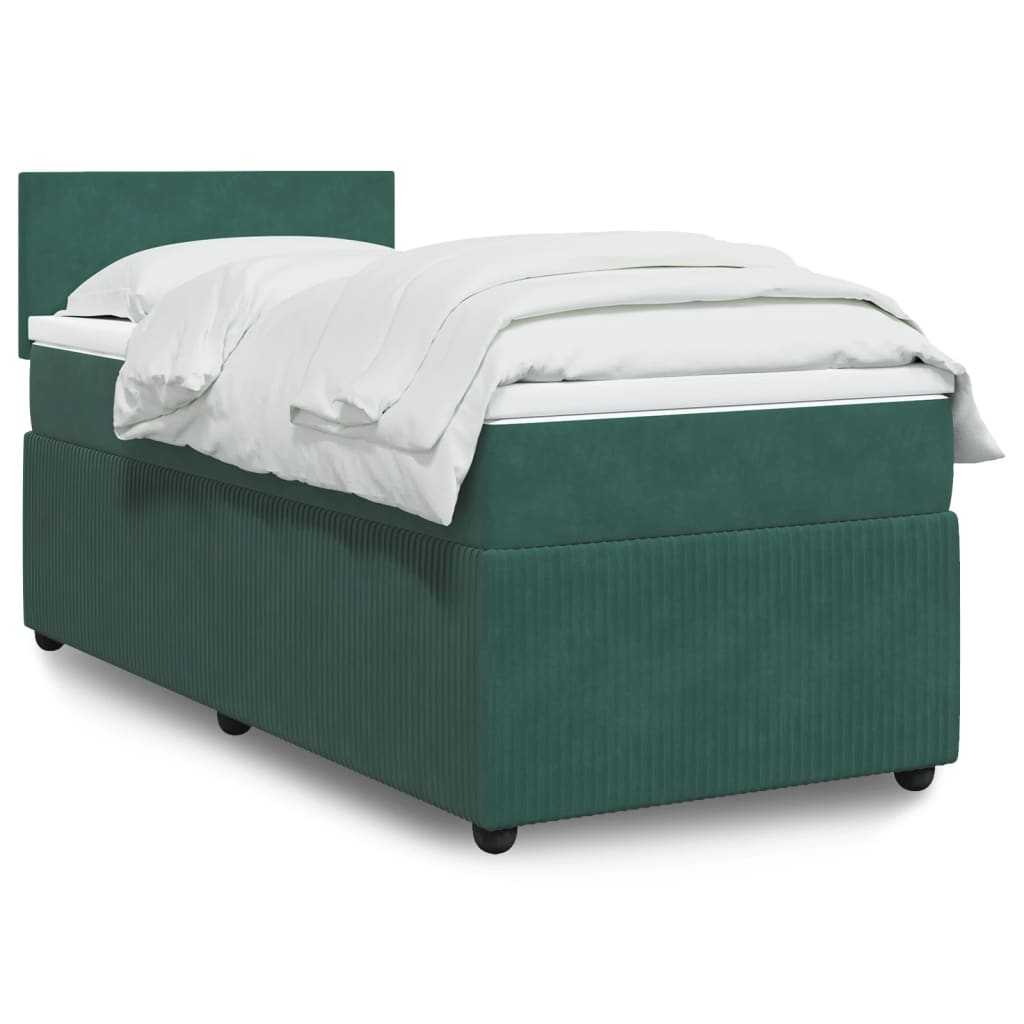 Boxspring Met Matras Fluweel