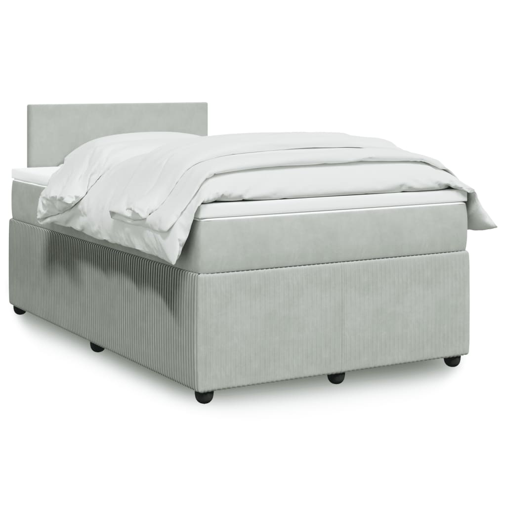 Boxspring Met Matras Fluweel