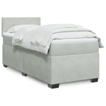 Boxspring Met Matras Fluweel
