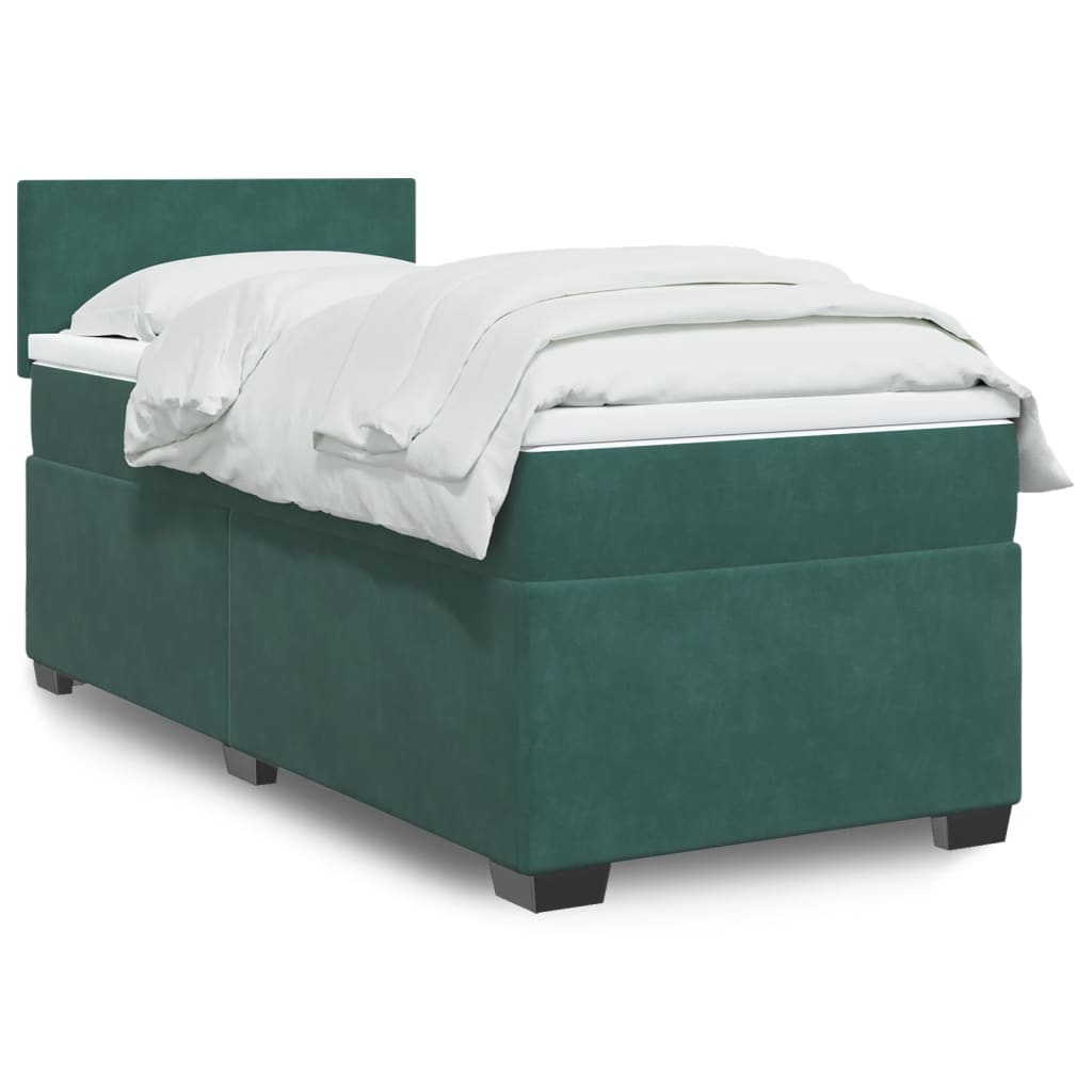 Boxspring Met Matras Fluweel