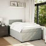 Boxspring Met Matras Fluweel