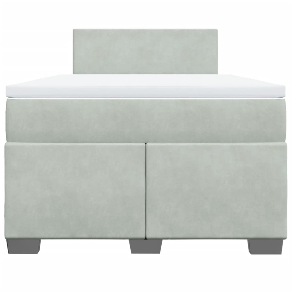 Boxspring Met Matras Fluweel