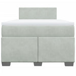 Boxspring Met Matras Fluweel