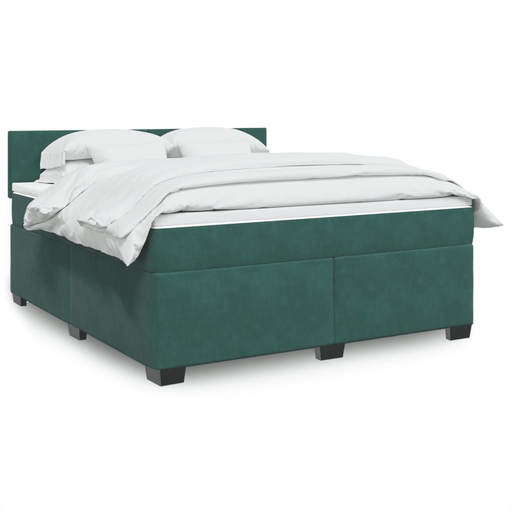 Boxspring Met Matras Fluweel