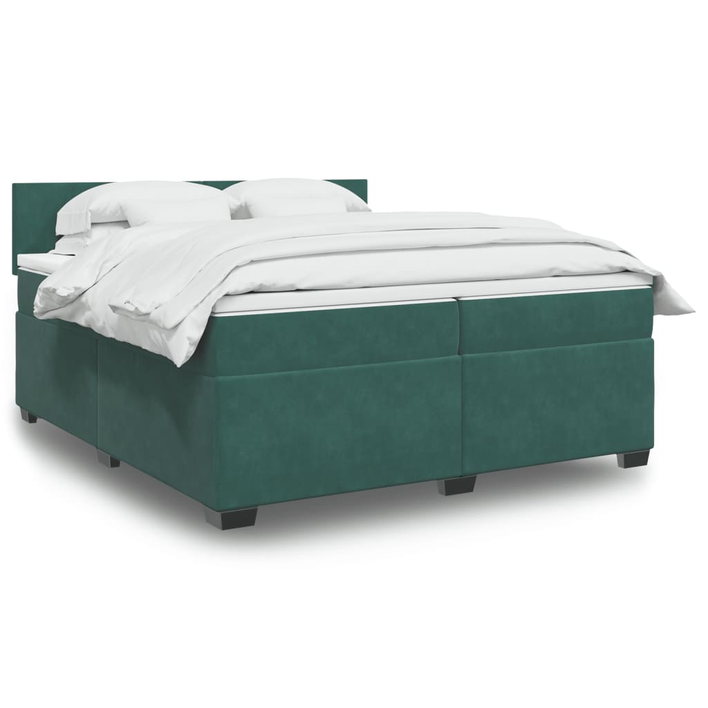 Boxspring Met Matras Fluweel