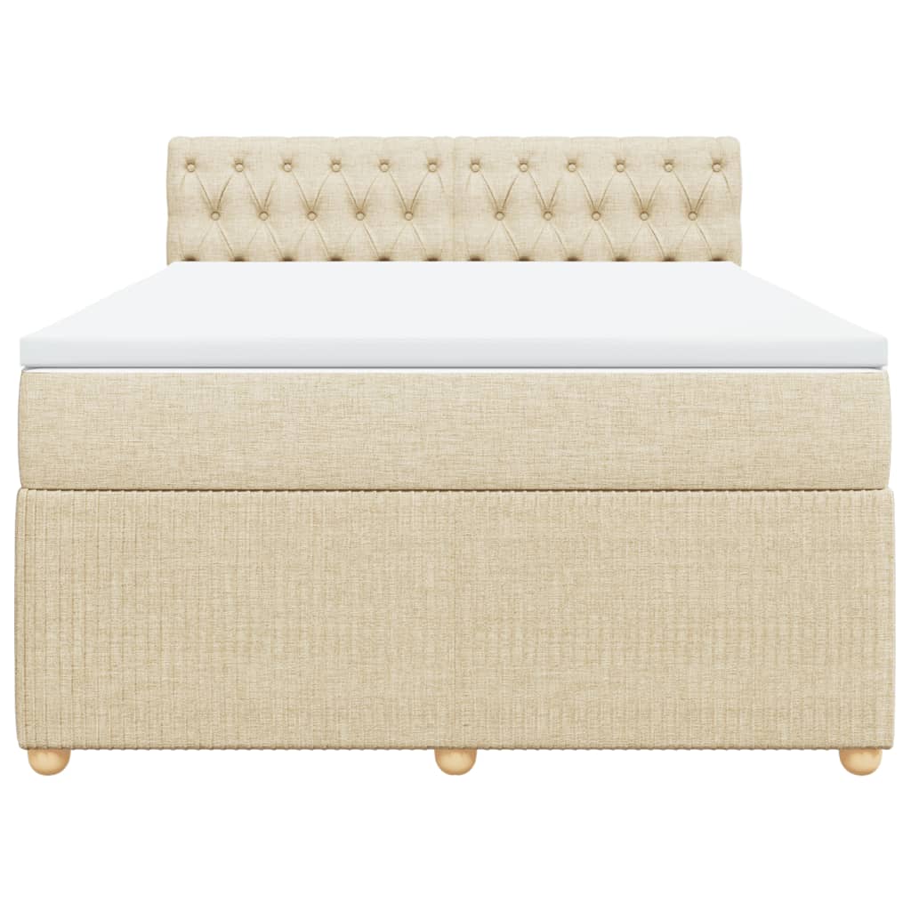 Boxspring Met Matras Stof Kleurig
