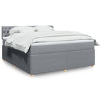 Boxspring Met Matras Stof Kleurig