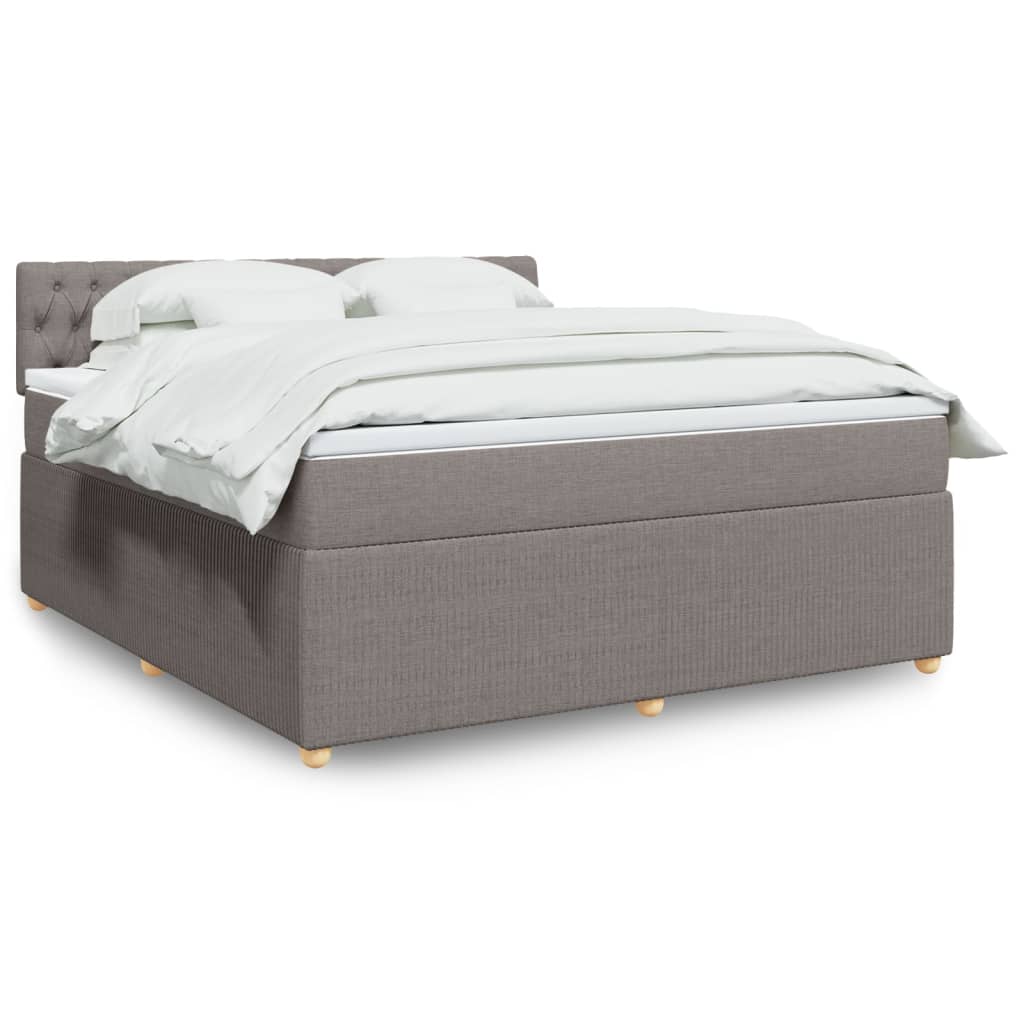 Boxspring Met Matras Stof Kleurig