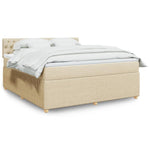 Boxspring Met Matras Stof Kleurig