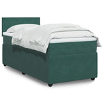 Boxspring Met Matras Fluweel