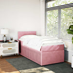 Boxspring Met Matras Fluweel
