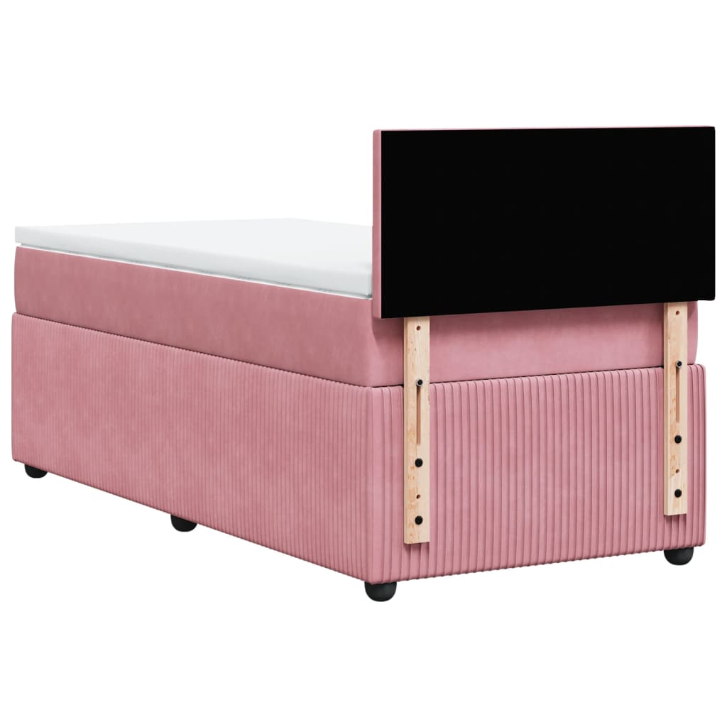 Boxspring Met Matras Fluweel