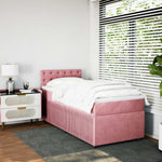 Boxspring Met Matras Fluweel