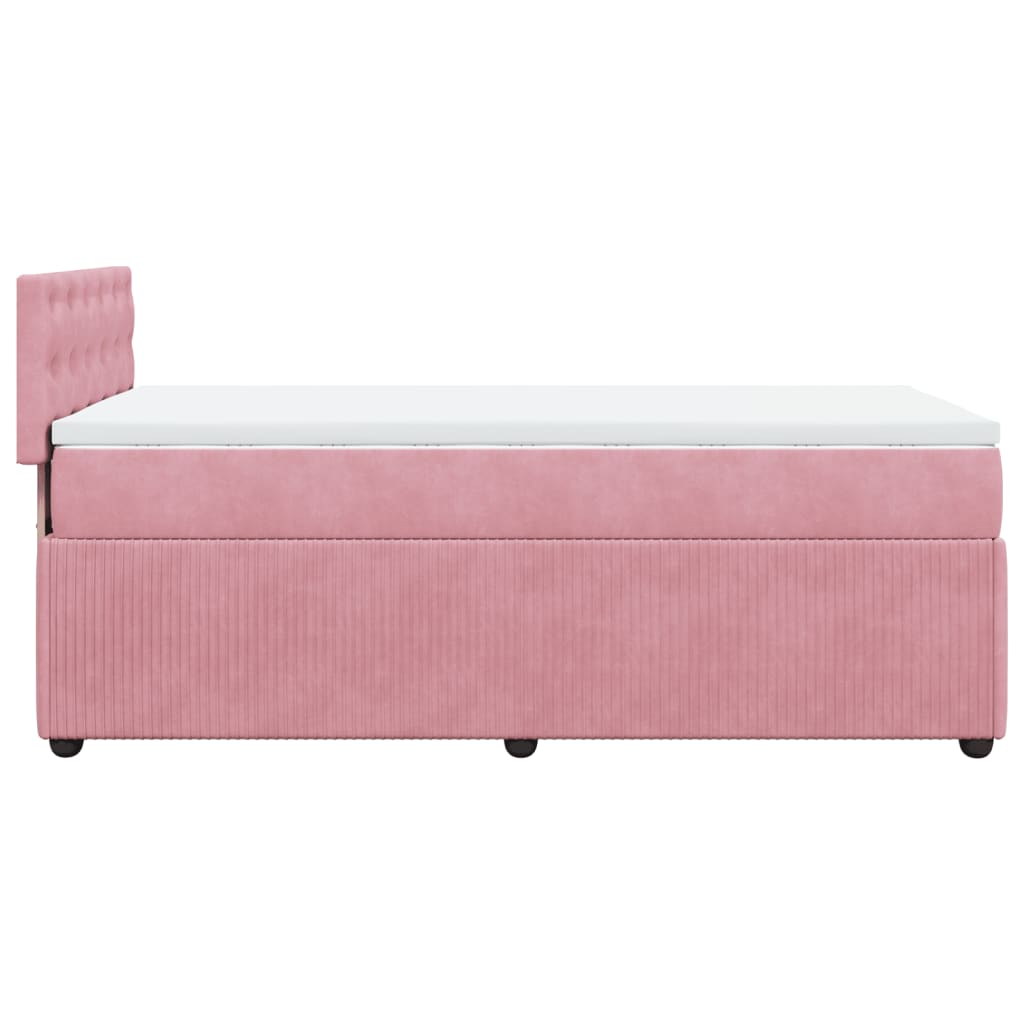 Boxspring Met Matras Fluweel