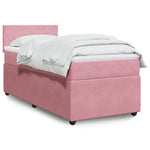 Boxspring Met Matras Fluweel