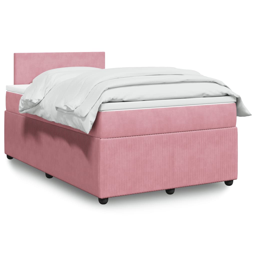 Boxspring Met Matras Fluweel