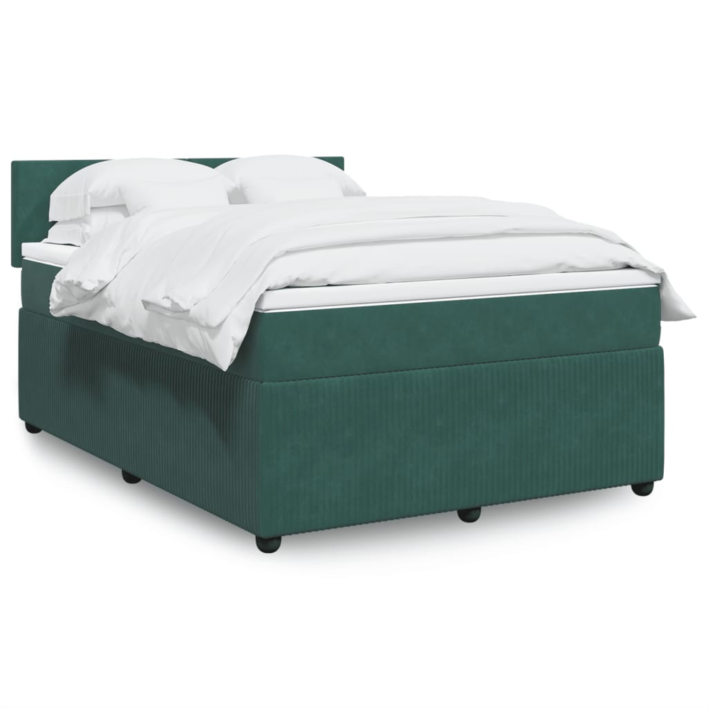 Boxspring Met Matras Fluweel
