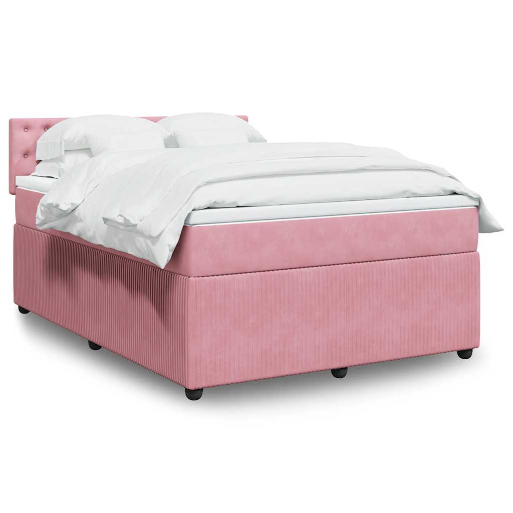 Boxspring Met Matras Fluweel