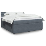 Boxspring Met Matras Fluweel