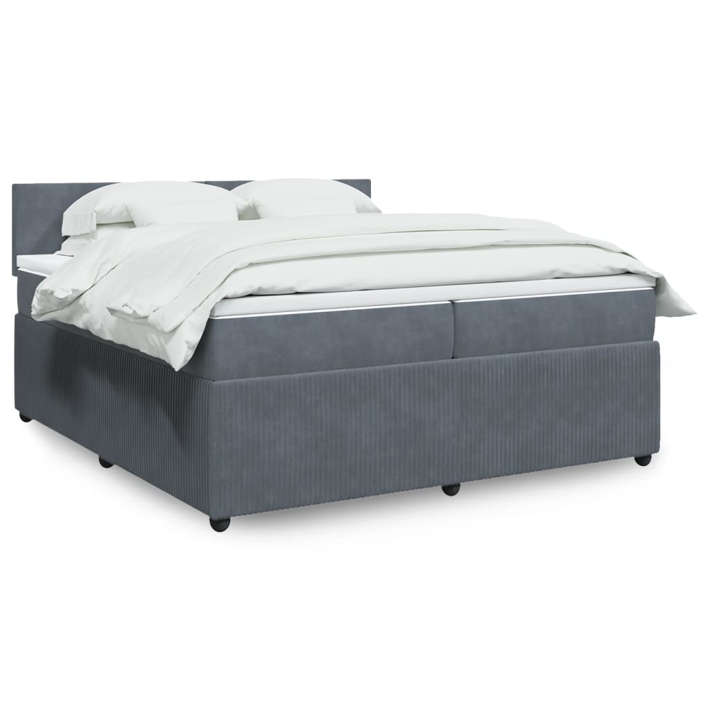 Boxspring Met Matras Fluweel