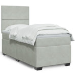 Boxspring Met Matras Fluweel