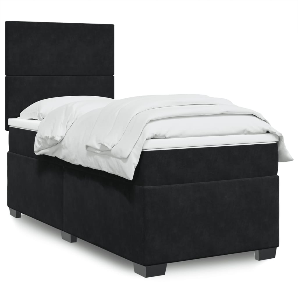 Boxspring Met Matras Fluweel