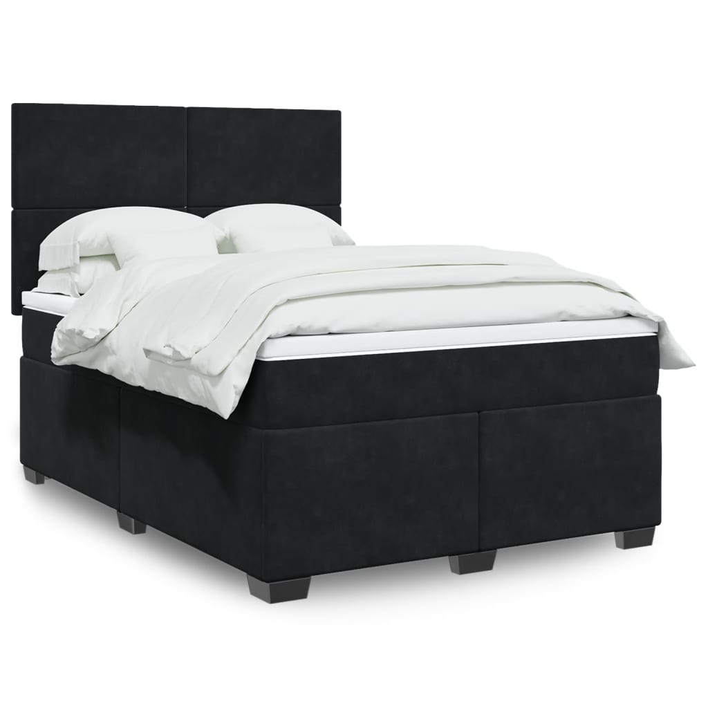 Boxspring Met Matras Fluweel