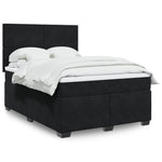 Boxspring Met Matras Fluweel