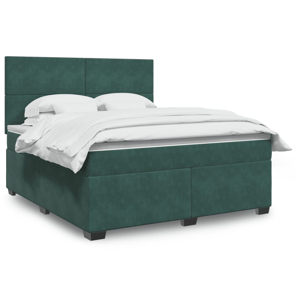 Boxspring Met Matras Fluweel