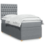 Boxspring Met Matras Stof Kleurig